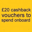 £20 cashback vouchers with P&O Ferries Travelling with P&O Ferries has always been great value but this summer they have a fantastic offer for you. Buy a long break return ticket (more than 5 days) on...