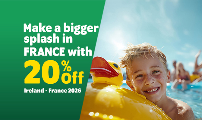 Irish Ferries - 20% off France 26