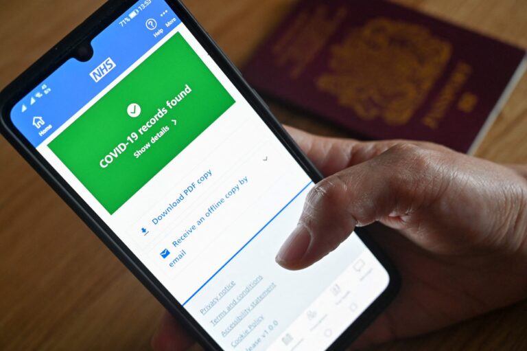 NHS Covid Passport